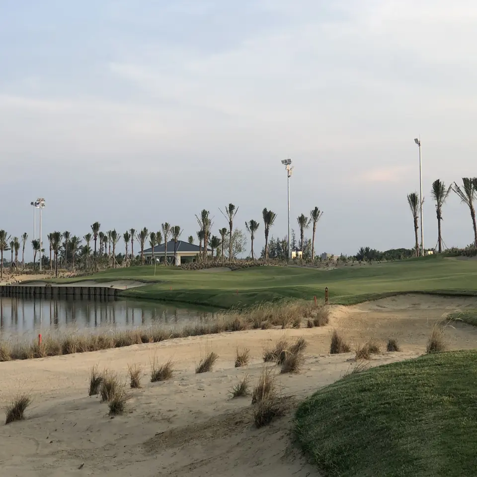 Dunes and water on the 12th at Da Nang