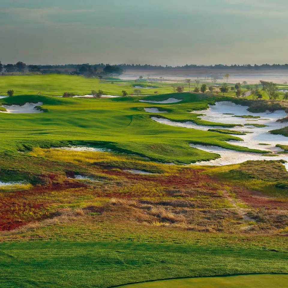 Bunkers and native grass across Serengeti Estates