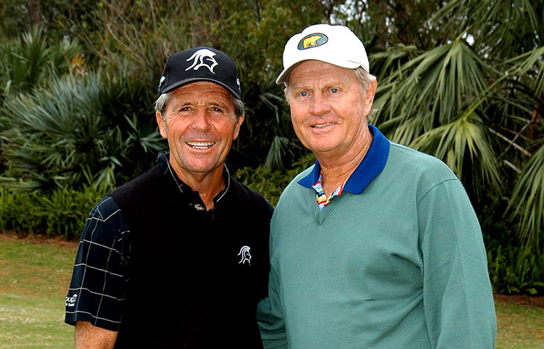 Gary Player and Jack Nicklaus