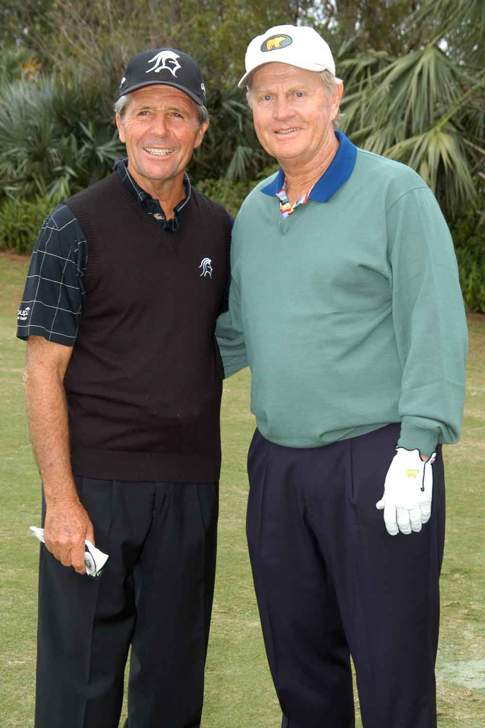 Gary Palmer and Jack Nicklaus, two Legends of Golf