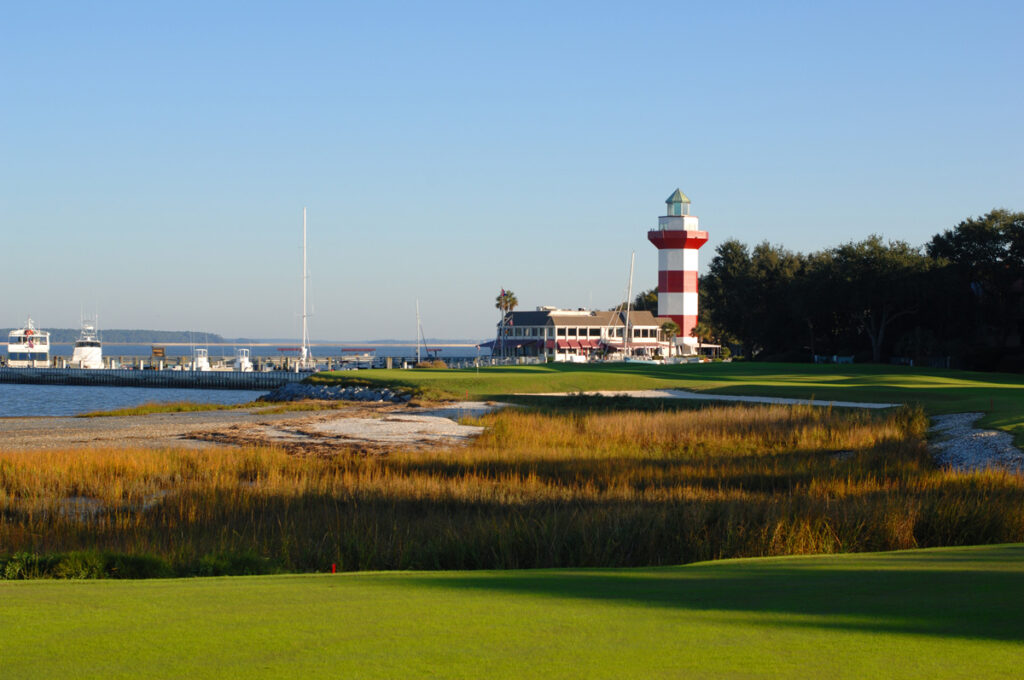 18th Green of Harbour Town Golf Links Resort